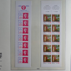Collection timbres de France neufs** 1993-1996 en album Lindner.