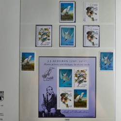 Collection timbres de France neufs** 1993-1996 en album Lindner.