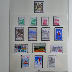 Collection timbres de France neufs** 1993-1996 en album Lindner.