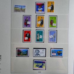 Collection timbres de France neufs** 1993-1996 en album Lindner.