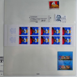 Collection timbres de France neufs** 1993-1996 en album Lindner.