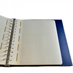 Album à 13 anneaux Leuchtturm garni de 13 pages pour carnets.