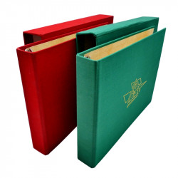 Lot de 2 albums à 3 anneaux pour les documents premier jour France.