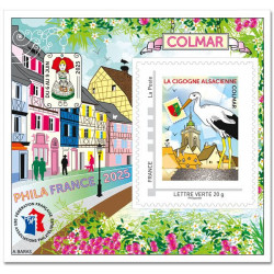 Feuillet souvenir de la FFAP N°25 - PhilaFrance Colmar 2025.