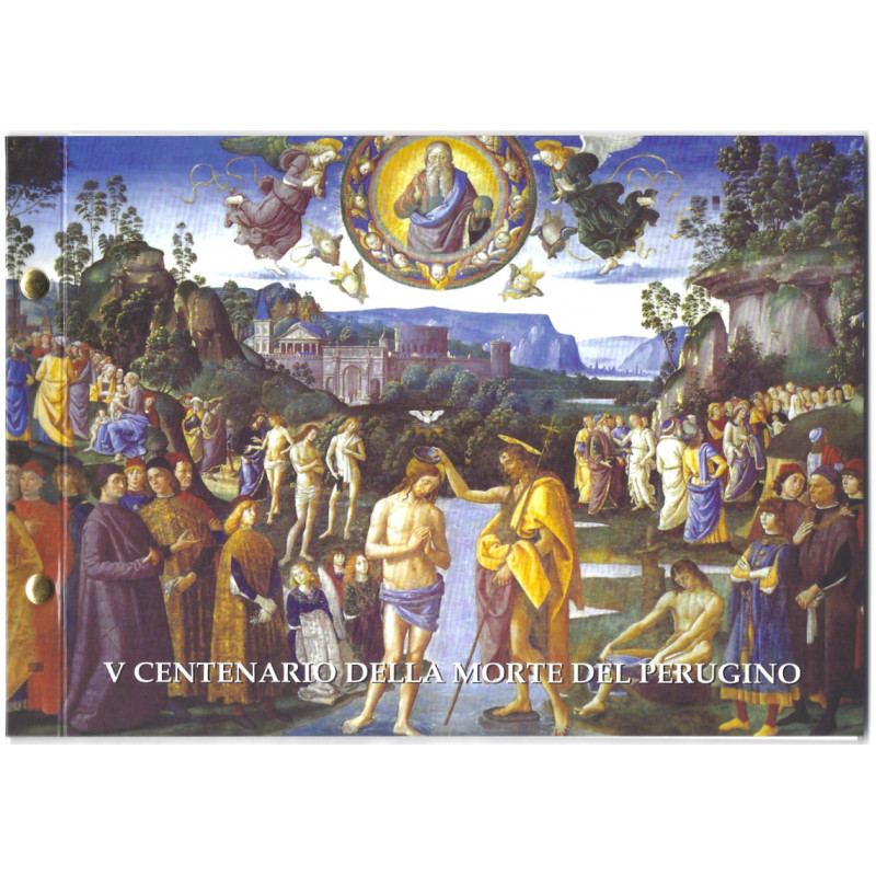 2 euros Vatican 2023 BU – 500 ans de la Mort du Pérugin FDC.