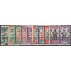Inini timbres taxe N°1-9a série neuf*.