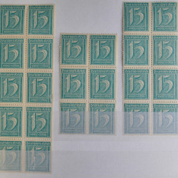 Vrac philatélique de timbres du monde en un carton.