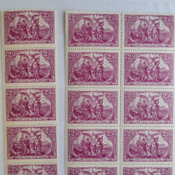 Vrac philatélique de timbres du monde en un carton.