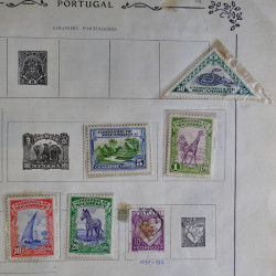 Vrac philatélique de timbres du monde en un carton.