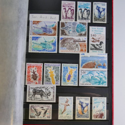 Vrac philatélique de timbres du monde en un carton.