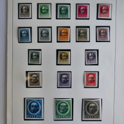 Vrac philatélique de timbres du monde en un carton.