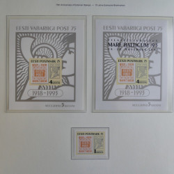 Vrac philatélique de timbres du monde en un carton.