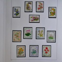 Vrac philatélique de timbres du monde en un carton.