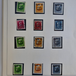 Vrac philatélique de timbres du monde en un carton.