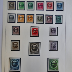 Vrac philatélique de timbres du monde en un carton.