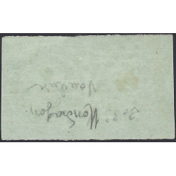 Empire non dentelé timbre de France N°12 paire oblitéré.