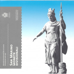 Coffret série monnaies euro Saint-Marin 2025 BU - 8 pièces.
