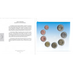 Coffret série monnaies euro Saint-Marin 2025 BU - 8 pièces.
