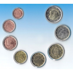 Coffret série monnaies euro Saint-Marin 2025 BU - 8 pièces.