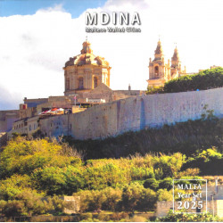 Série Euro Malte 2025 coffret BU - Ville fortifiée de Mdina.