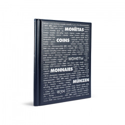 Album pour ranger 200 monnaies sous étui carton.