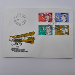 Lot de 300 enveloppes premier jour d'émission de Suisse 1960-1999 en boite.