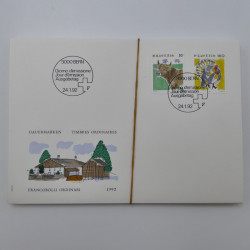 Lot de 300 enveloppes premier jour d'émission de Suisse 1960-1999 en boite.