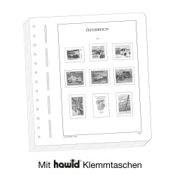 Leuchtturm feuilles complémentaires SF Autriche - crypto timbres 2024