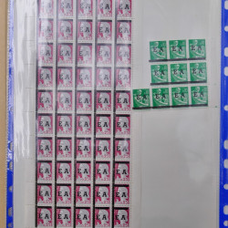 Lot de timbres du monde neufs et oblitérés en album