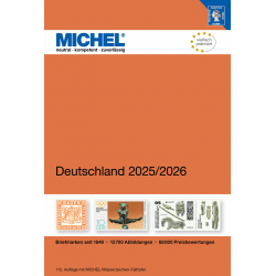 Catalogue de cotation Michel timbres Allemagne 2025-2026.