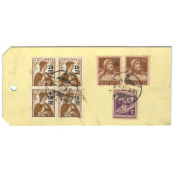 Suisse timbre pour la jeunesse N°151 oblitéré sur carte adresse.