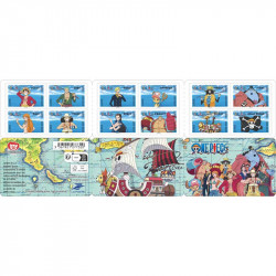 Timbres autoadhésifs de France N°2564-2575, One Piece.