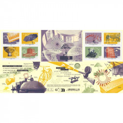 Timbres autoadhésifs de France N°2588-2595, Inventions françaises.