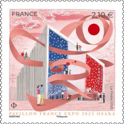 Timbre Exposition universelle Osaka en feuillet de France N°F178 neuf**.