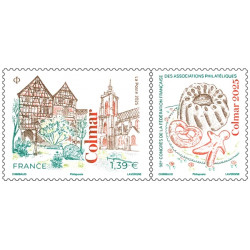 Timbre Colmar en feuillet de France N°F186 neuf**.