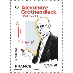 Timbre Alexandre Grothendieck en feuillet de France N°F188 neuf**.