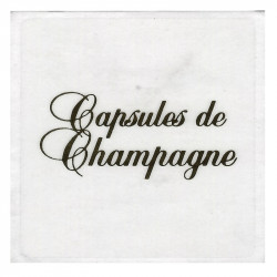 Signette Capsules de Champagne version doré.