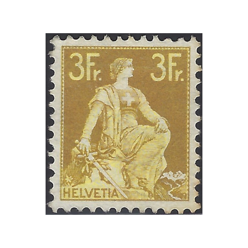 Suisse Helvetia timbre N°127 neuf*.