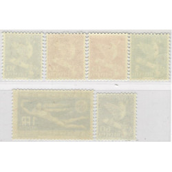 Suisse Désarmement timbres N°254-259 série neuf**.