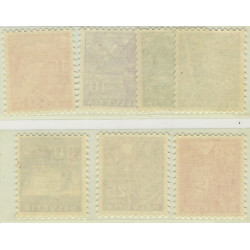 Suisse Paysages timbres N°271-277 série neuf**.