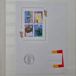 Collection spécialisée histoire postale de timbres de Suisse 1895-1990.