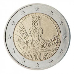 2 euros commémorative Estonie 2019 - Festival de la chanson.