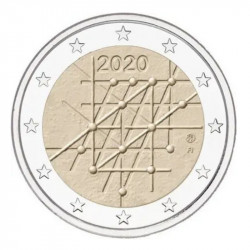 2 euros commémorative Finlande 2020 - Université de Turku.