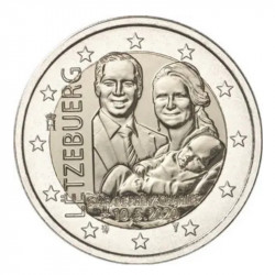 2 euros commémorative Luxembourg 2020 - Prince Charles, version classique.