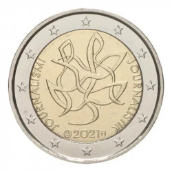 2 euros commémorative Finlande 2021 - Journalisme.
