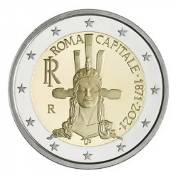 2 euros commémorative Italie 2021 - Rome.