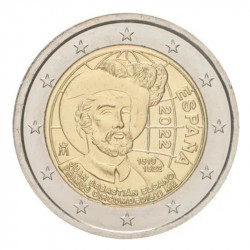 2 euros commémorative Espagne 2022 -  Premier tour du monde.