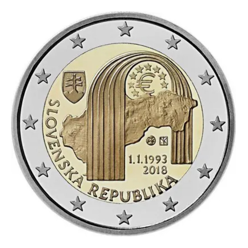 2 euros commémorative Slovaquie 2018 - République.