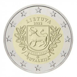 2 euros commémorative Lituanie 2022 - Suvalkija.