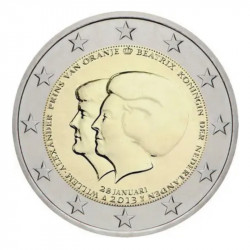 2 euros commémorative Pays-Bas 2013 - Abdication.